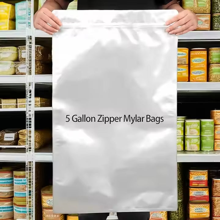 5 Gallon Mylar Bags - 12 Count